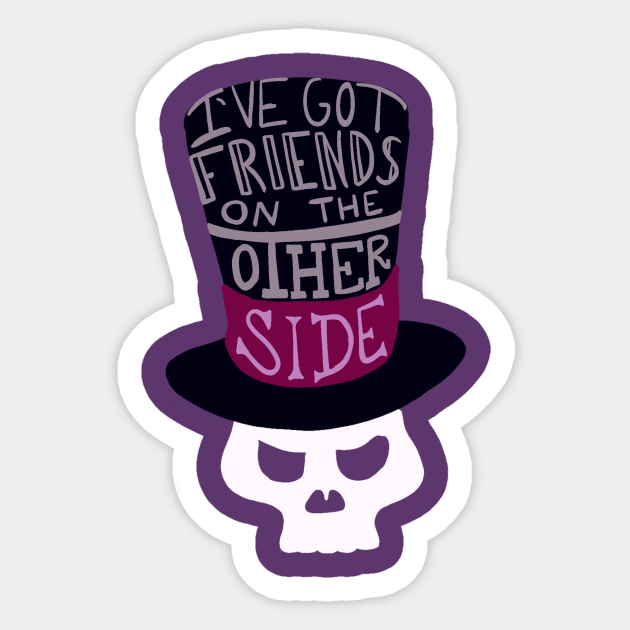 I’ve got friends on the other side Princess And The Frog Sticker